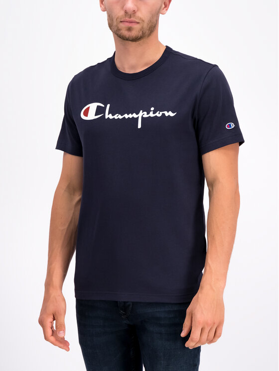 Champion Champion T-Shirt 213293 Dunkelblau Regular Fit