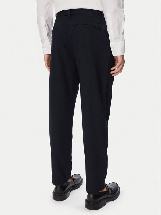 BOSS BOSS Chinos Chino-St1 50569658 Dunkelblau Tapered Leg