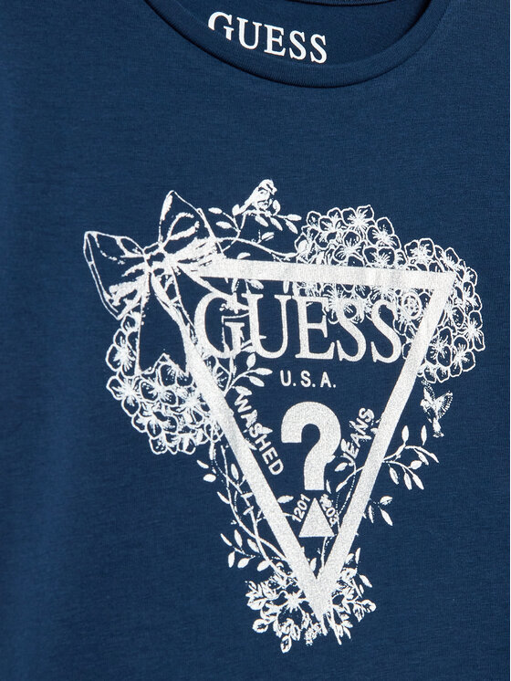 T-shirt K3RI17 K6YW1 Blu scuro Regular Fit