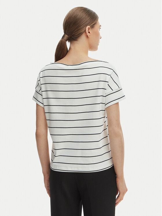 Tommy Hilfiger Tommy Hilfiger Póló WW0WW49723 Ekru Loose Fit