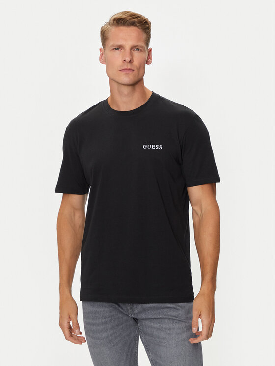Guess Guess Комплект тениски U4YG52 KCAM1 Черен Regular Fit