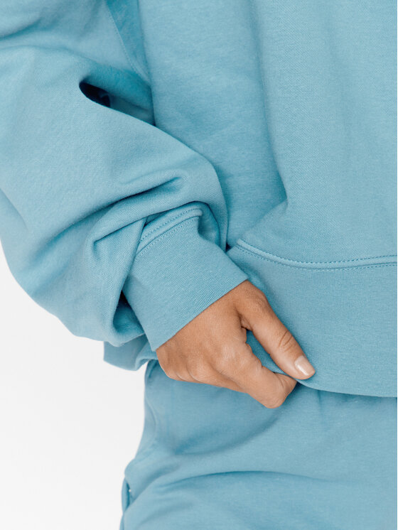 Kappa Felpa 313022 Blu Loose Fit