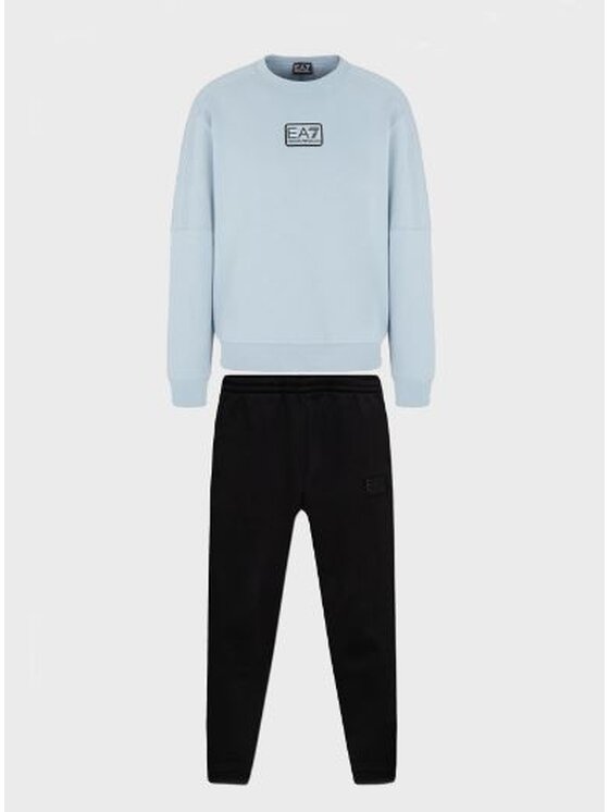EA7 Emporio Armani EA7 Emporio Armani Tepláková souprava 6LPV69 PJ07Z 25CK Šedá Regular Fit
