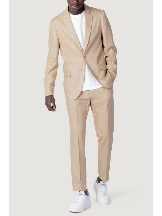 Antony Morato Antony Morato Giacca da abito GIACCA ZELDA SLIM FIT IN TESSUTO Beige Slim Fit