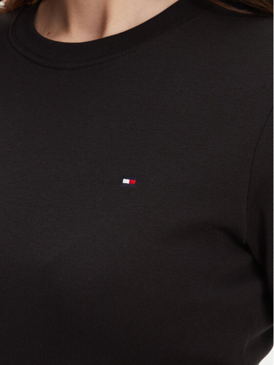 Tommy Hilfiger Tommy Hilfiger Ежедневна рокля New Cody WW0WW42721 Черен Slim Fit