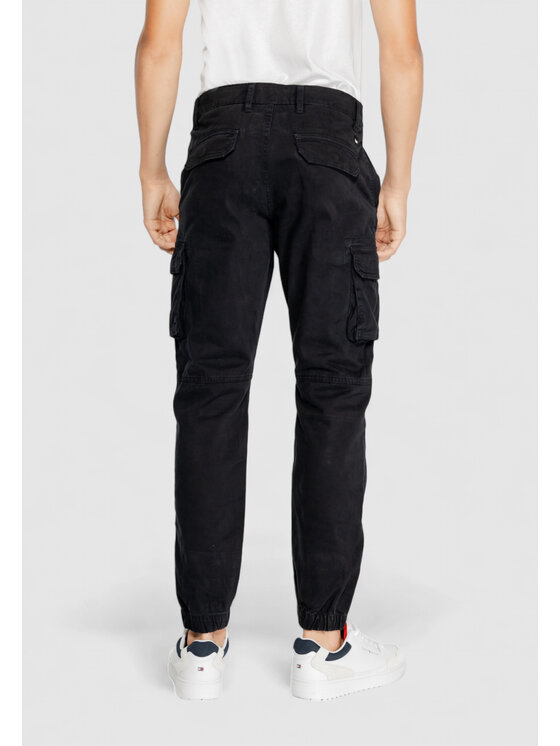 GAS Pantaloni di tessuto BOB GYM PKS FLAP Nero To Fit Modivo
