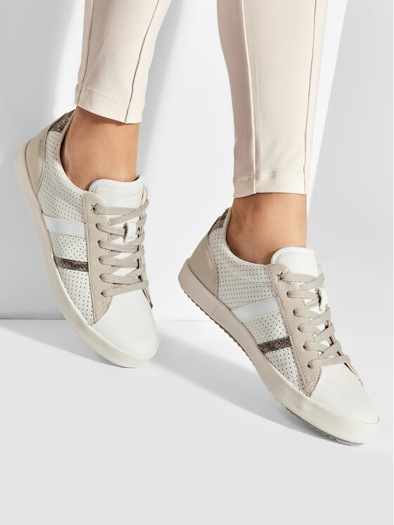 Geox Geox Sneakers D Blomiee A D166HA 085AU C1000 Weiß