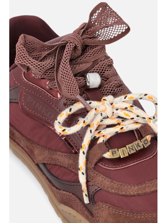 PINKO PINKO Sneakersy Yulia 01 Bordowy