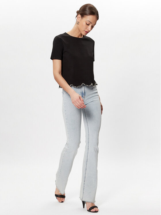 T-shirt WA3544 J5003 Nero Regular Fit