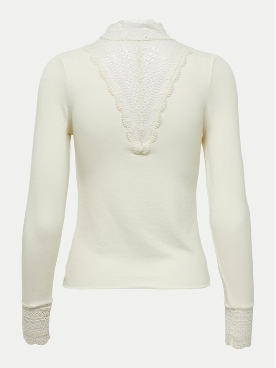 ONLY ONLY Majica Tilde 15207788 Bež Stretch Fit