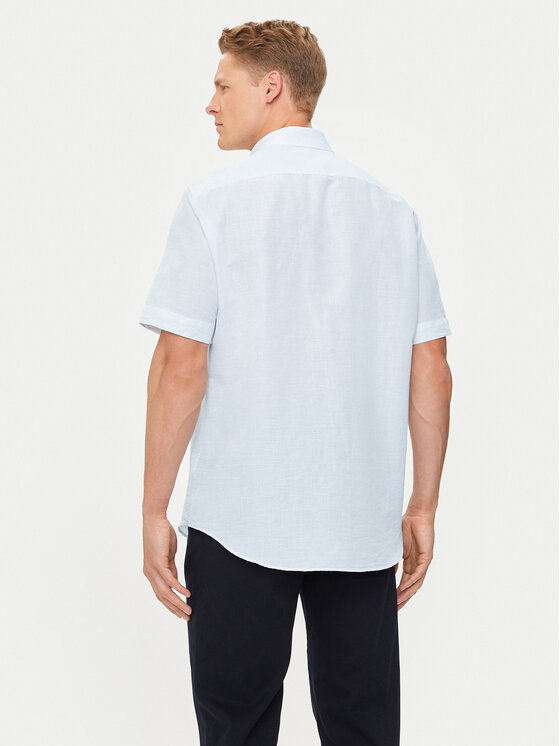 Tommy Hilfiger Tommy Hilfiger Πουκάμισο MW0MW35323 Γαλάζιο Regular Fit