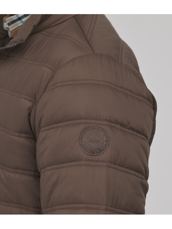 Lee Cooper Lee Cooper Kurtka jeansowa MASON Brązowy Regular Fit