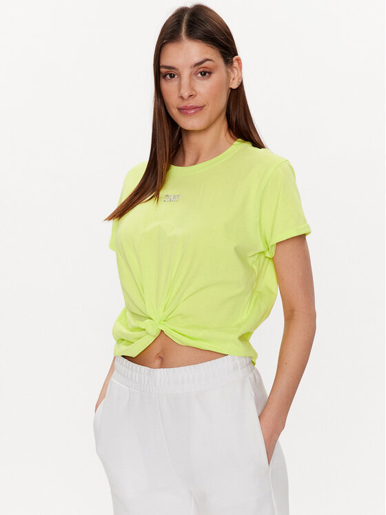 T-shirt DP1T8521 Giallo Classic Fit