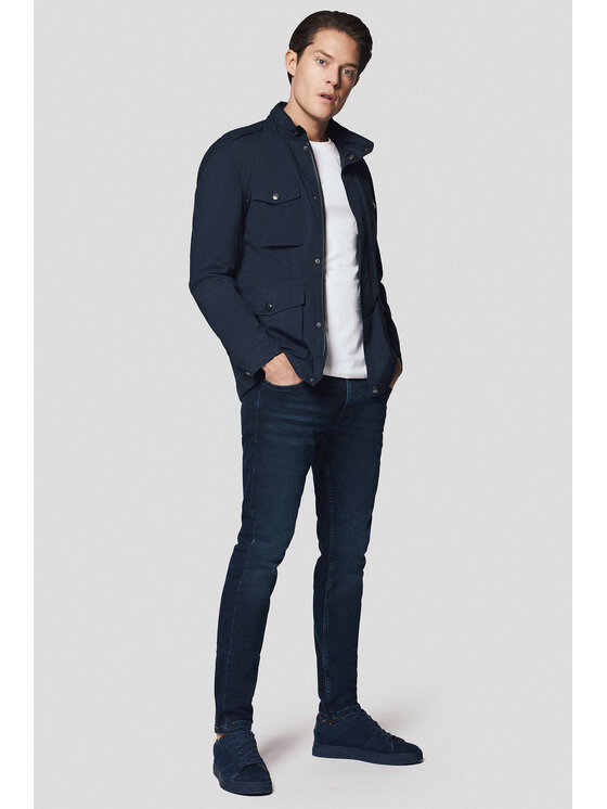 Lancerto Lancerto Kurtka przejściowa Cork KU131125000006 Granatowy Regular Fit