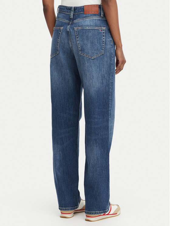 Tommy Jeans Tommy Jeans Blugi Layla High Rise DW0DW23157 Albastru Straight Leg