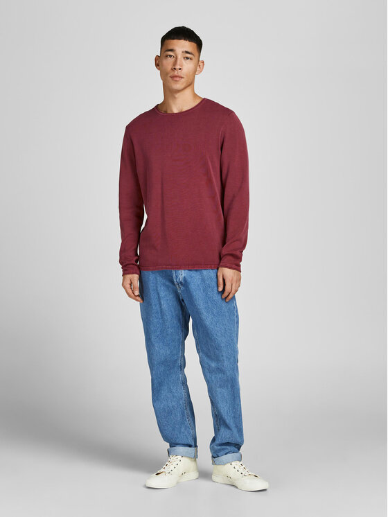 Jack&Jones Jack&Jones Pulover Leo 12174001 Vișiniu Regular Fit