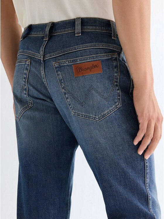 Wrangler Wrangler Jeansy TEXAS SLIM Niebieski Slim Fit