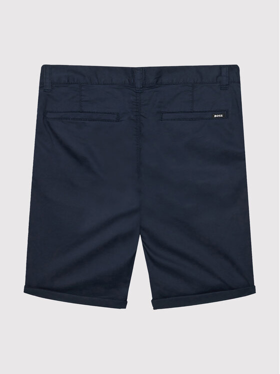 Pantaloncini di tessuto J24740 S Blu scuro Regular...