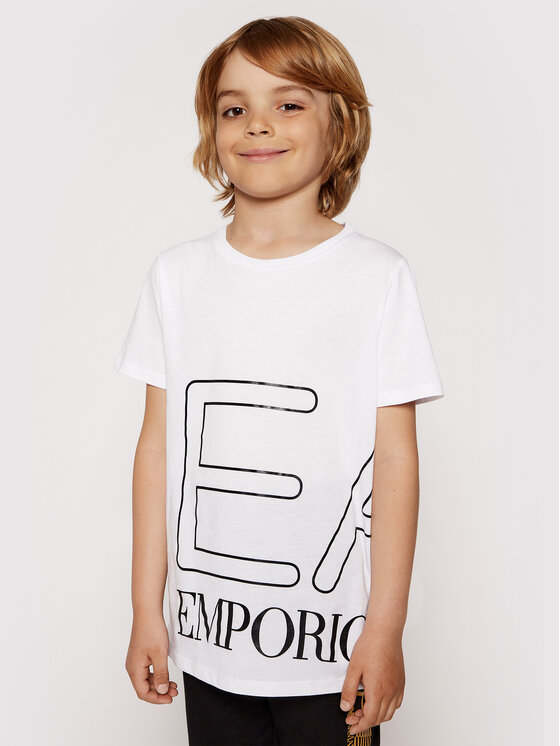 T-shirt 3KFT54 FJ7CZ 1100 Bianco Regular Fit