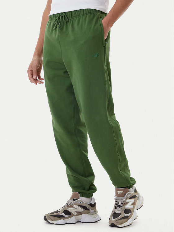 New Balance New Balance Sportinės kelnės MP41508 Žalia Relaxed Fit