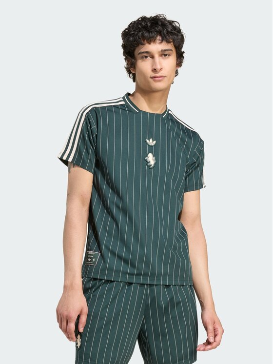 adidas adidas Koszulka techniczna Juventus Zielony Loose Fit