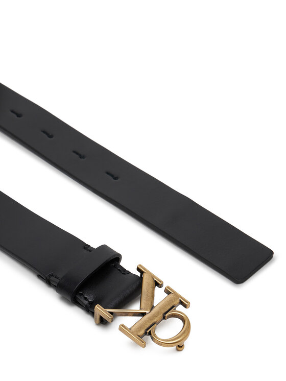 Calvin Klein Jeans Calvin Klein Jeans Ζώνη Γυναικεία Monogram Placque Buckle 30Mm LV04K7002G Μαύρο