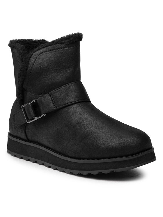 Skechers Pantofi Cabin Feels 167246/BBK Negru La Reducere si Transport Gratuit Cizme de zăpadă 2023-09-25 3