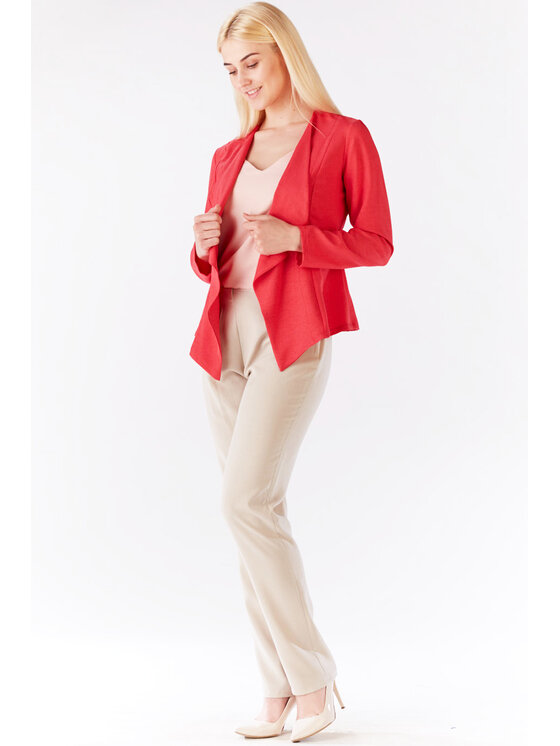 Awama Awama Giacca da abito L050 Viola Basic Fit