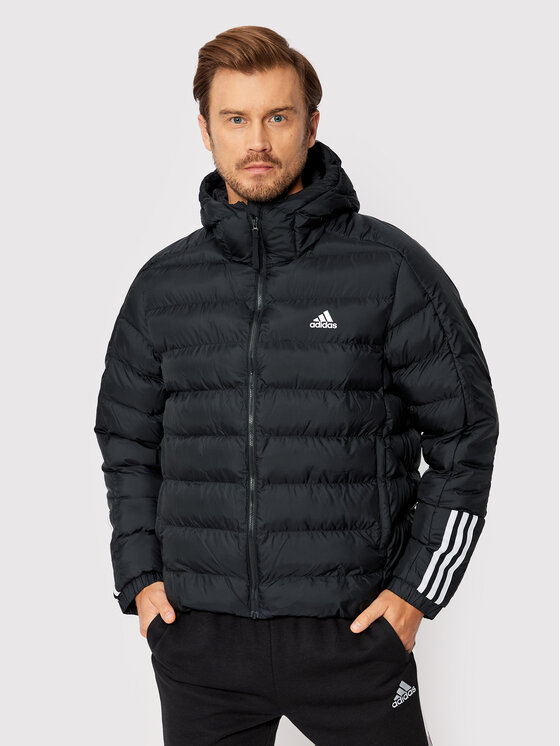 adidas adidas Zimní bunda Itavic 3-Stripes Midweight GT1674 Černá Regular Fit