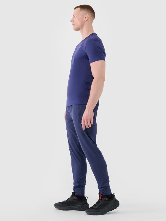4F 4F Spodnie dresowe 4FWSS25TFTRM0835-30M Granatowy Regular Fit