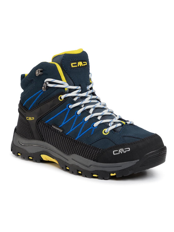 CMP CMP Παπούτσια πεζοπορίας Kids Rigel Mid Trekking Shoes Wp 3Q12944J Σκούρο μπλε
