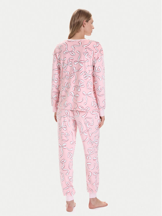 Kate Spade Kate Spade Pizsama KSI92767F Rózsaszín Regular Fit