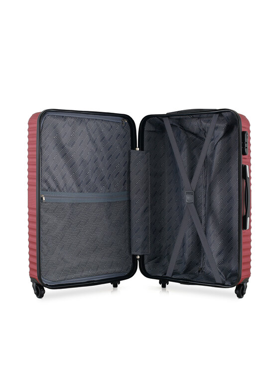 Semi Line Semi Line Valigia grande T5745-3 Bordeaux