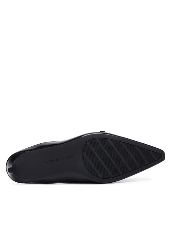 Tommy Hilfiger Tommy Hilfiger Décolleté Th Buckle Kitten Slingback Pump FW0FW09384 Nero