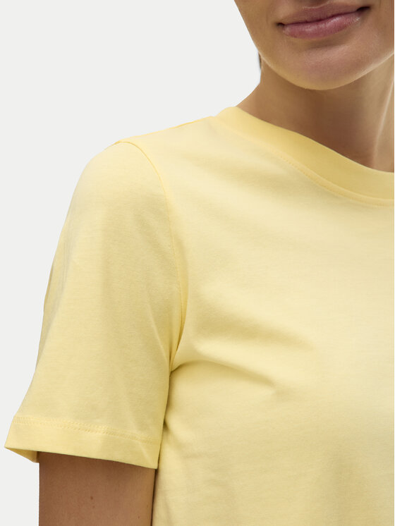 Vero Moda Vero Moda Majica Paulina 10316991 Rumena Regular Fit