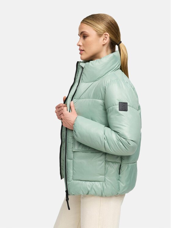 Navahoo Navahoo Kurtka zimowa Eispacht Zielony Regular Fit