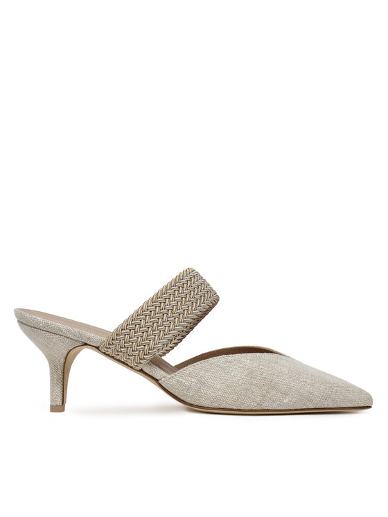 MALONE SOULIERS MALONE SOULIERS Klapki Maisie 45-154 Beżowy