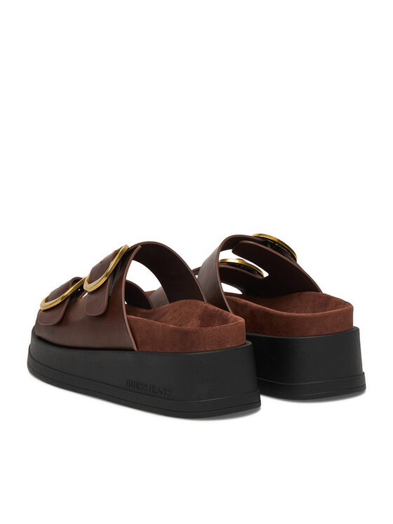 Guess Jeans Guess Jeans Natikače CWBEO-HY62273-6 Smeđa