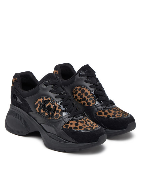 Michael Kors Michael Kors Tenisice Zuma Trainer 43R5ZUFS1H Crna