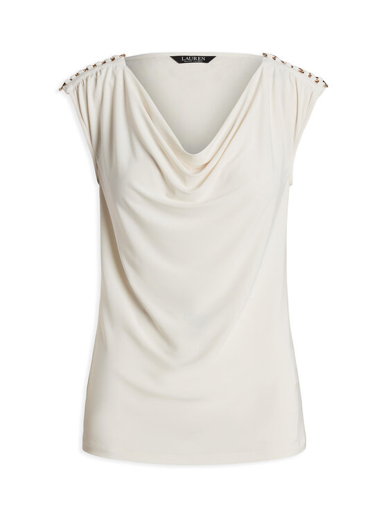 LAUREN RALPH LAUREN LAUREN RALPH LAUREN Blúz 200898441001 Ekru Relaxed Fit