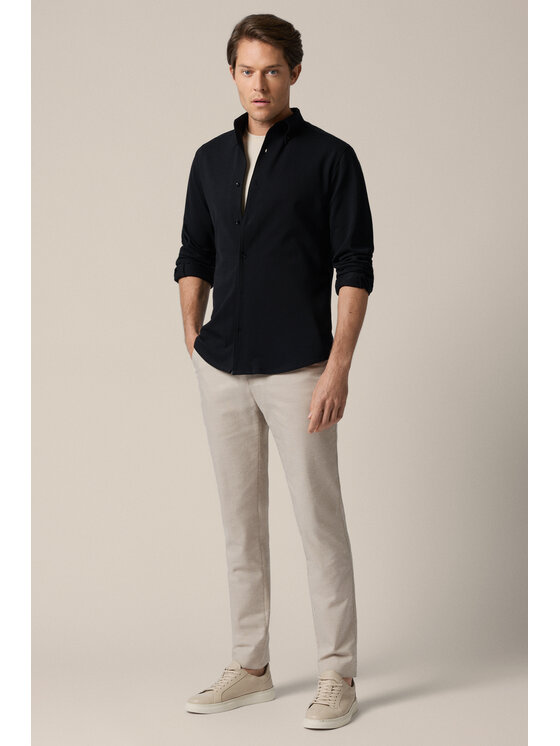 Lancerto Lancerto Koszula Marenzi Regular KO073126000069 Czarny Regular Fit