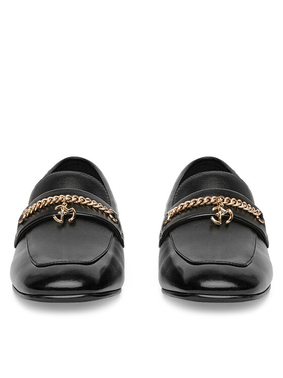 Eva Minge Eva Minge Loafersy CYNIA-LT2513-37 Czarny