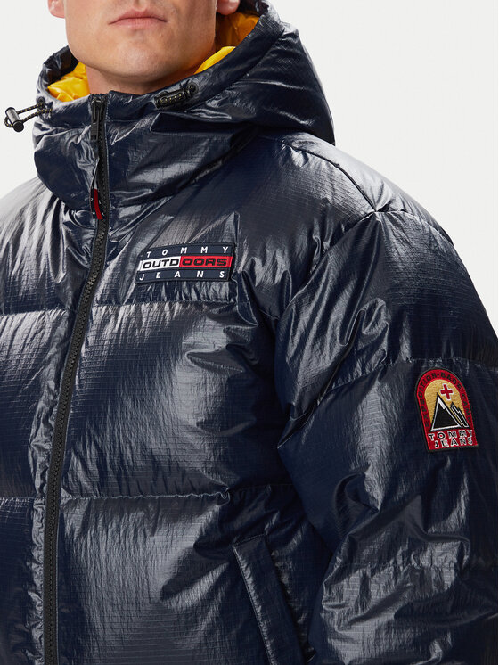 Tommy Jeans Tommy Jeans Daunenjacke Alaska DM0DM23894 Dunkelblau Relaxed Fit