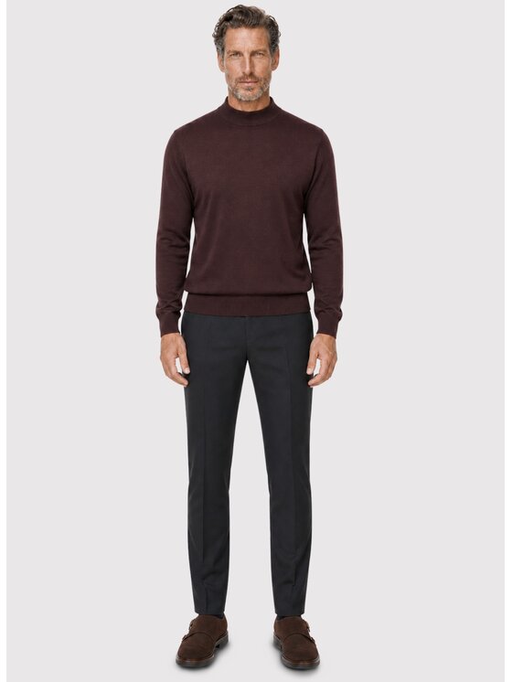 Pako Lorente Pako Lorente Sweter P26WN-2X-009 Brązowy Slim Fit