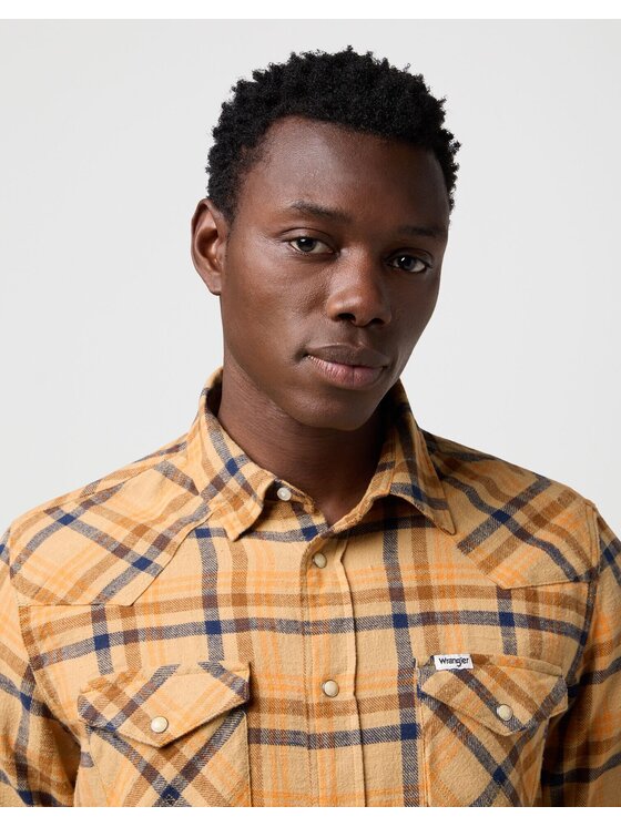 Wrangler Wrangler Camicia WESTERN SHIRT Multicolore Regular Fit