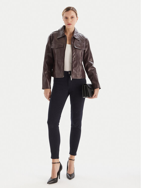 Fracomina Fracomina Jeans hlače FP25WV8000W72001 Mornarsko modra Slim Fit