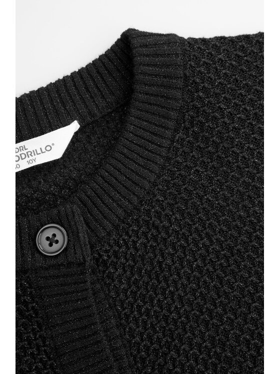 Coccodrillo Coccodrillo Sweter ZC5172201EPG-021 Czarny Regular Fit