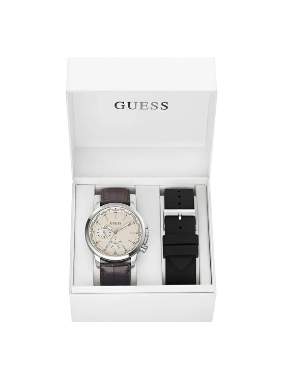 Guess Guess Zegarek GW0664G1 Brązowy