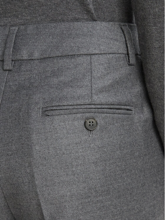 Weekend Max Mara Weekend Max Mara Pantaloni di tessuto Caldaia 2625136112 Grigio Regular Fit