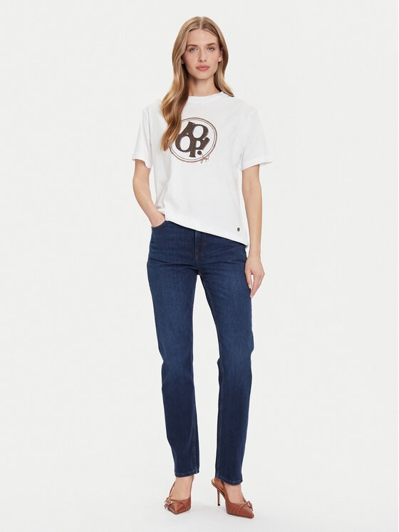 JOOP! JOOP! Póló 58 252JE58Tashi 30046236 Fehér Regular Fit